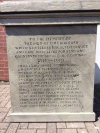 Full size War memorial statue