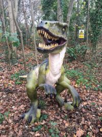 Life size dinosaur